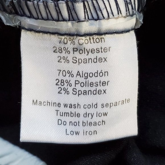 Red Jeans NYC Graphic Denim Jean Shift Dress Size S - Picture 12 of 13